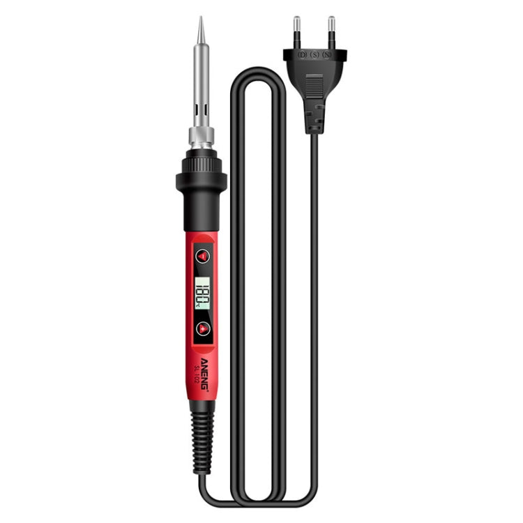 ANENG SL102 17pcs/set Digital Thermostat Household Constant Temperature Soldering Iron Set 60W Internal Heat Welding Tool Kit(EU Plug)