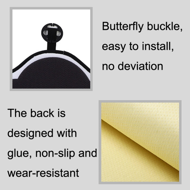 Ice Silk Simple Car Breathable Seat Cushion Cool Pad Summer Universal, Style: Honeycomb Flower Front Row