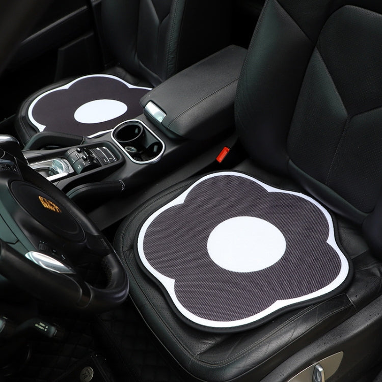 Ice Silk Simple Car Breathable Seat Cushion Cool Pad Summer Universal, Style: Honeycomb Flower Front Row