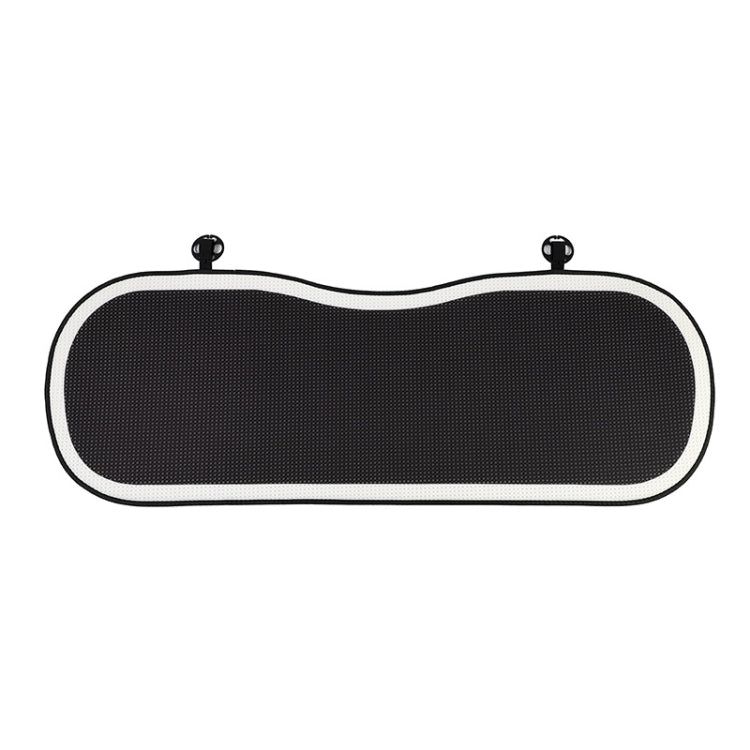 Ice Silk Simple Car Breathable Seat Cushion Cool Pad Summer Universal, Style: Honeycomb Back Row