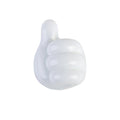 10 PCS Non-punching And Non-marking Adhesive Thumb Hook Cable Organizer(White)
