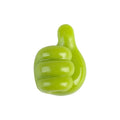 10 PCS Non-punching And Non-marking Adhesive Thumb Hook Cable Organizer(Green)