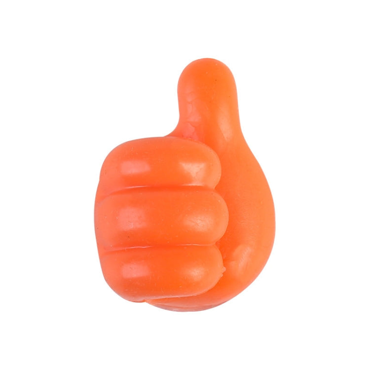 10 PCS Non-punching And Non-marking Adhesive Thumb Hook Cable Organizer(Orange)