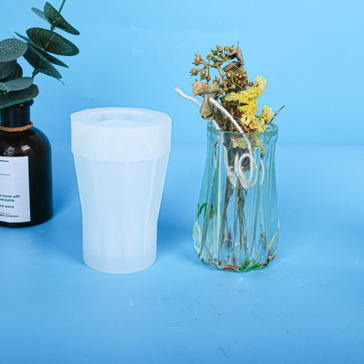 D720 Drop Plastic Mold Vase Silicone Mold(03)
