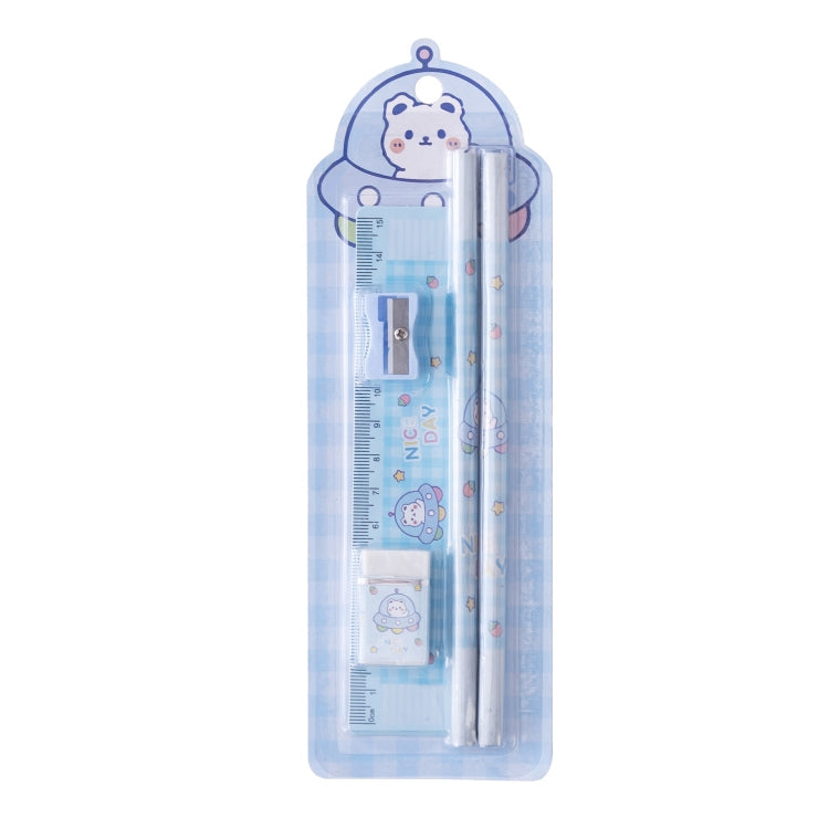 10 Sets Primary School Students Pencil Stationery School Supplies Set(Random Color)