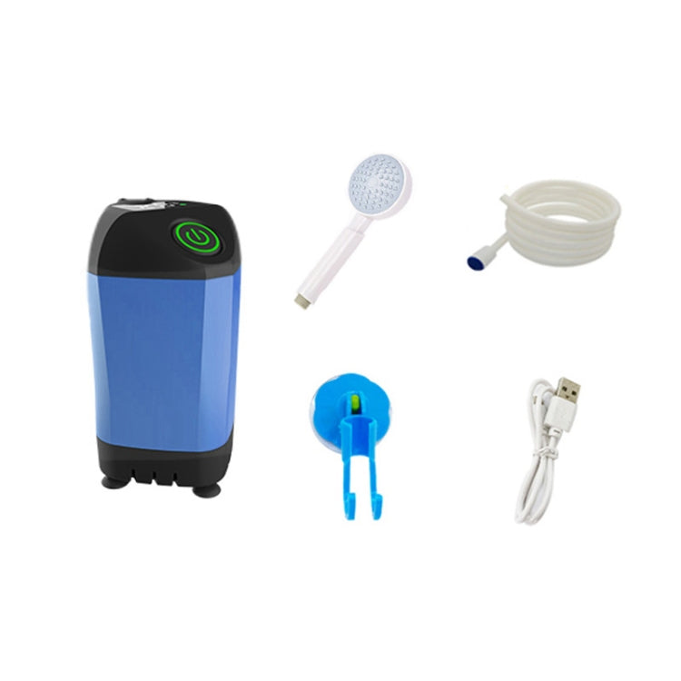 Outdoor Bath Artifact Field Dormitory Simple Electric Shower, Specification: Basic Model 4400mAh