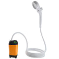 Outdoor Bath Artifact Field Dormitory Simple Electric Shower, Specification: Digital Display 7800mAh
