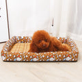 YD-XD03 Summer Pet Breathable Cooler Mat Pet Bed, Size: 77x62cm(Gray Blue)