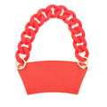 Phone Case Plastic Bracelet DIY Bag Carry Strap Cup Sleeve(Red)