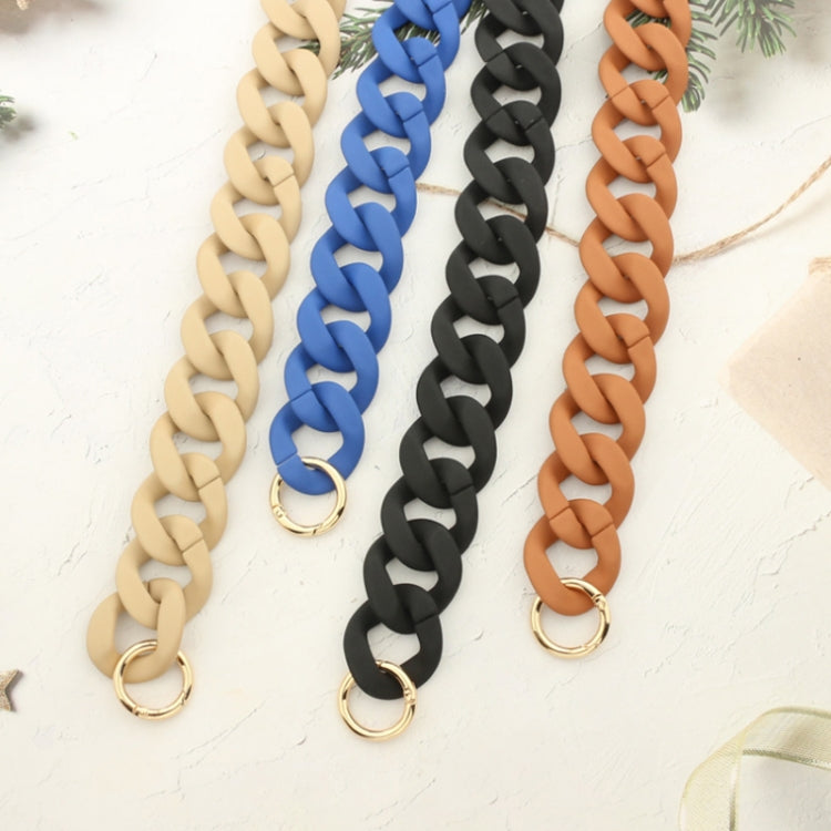 Phone Case Plastic Bracelet DIY Bag Carry Strap Cup Sleeve(Khaki)