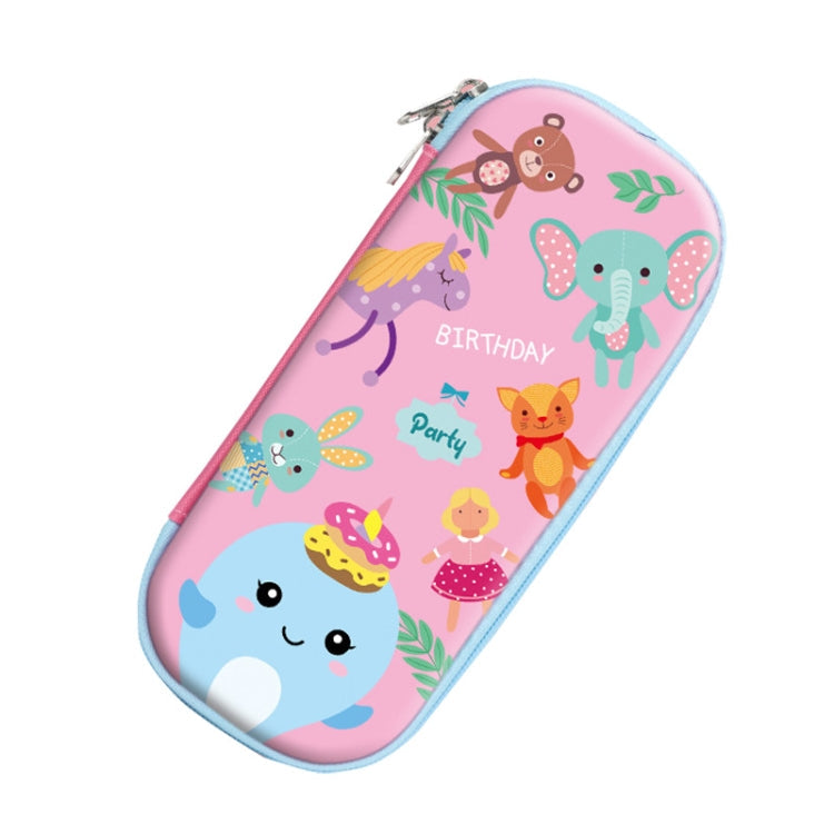 S-888 Elementary School Cartoon EVA Pencil Case Anti-fall Stationery Box, Style:(Plane party)
