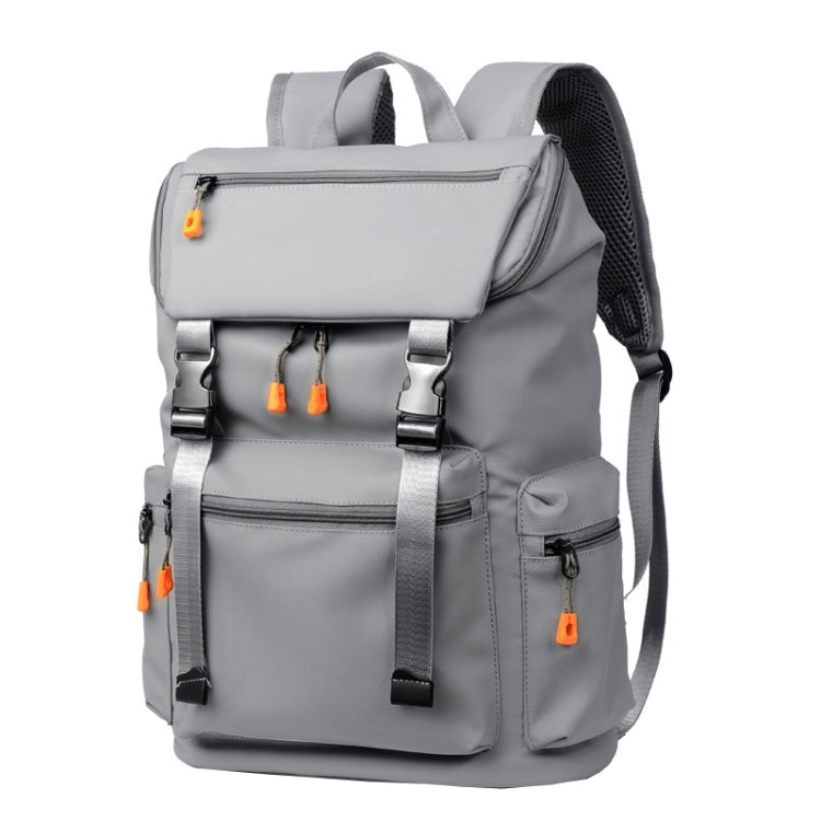 WEIXIER B1862 Men Business Leisure Large Capacity Travel Bag Computer Backpack(Grey)