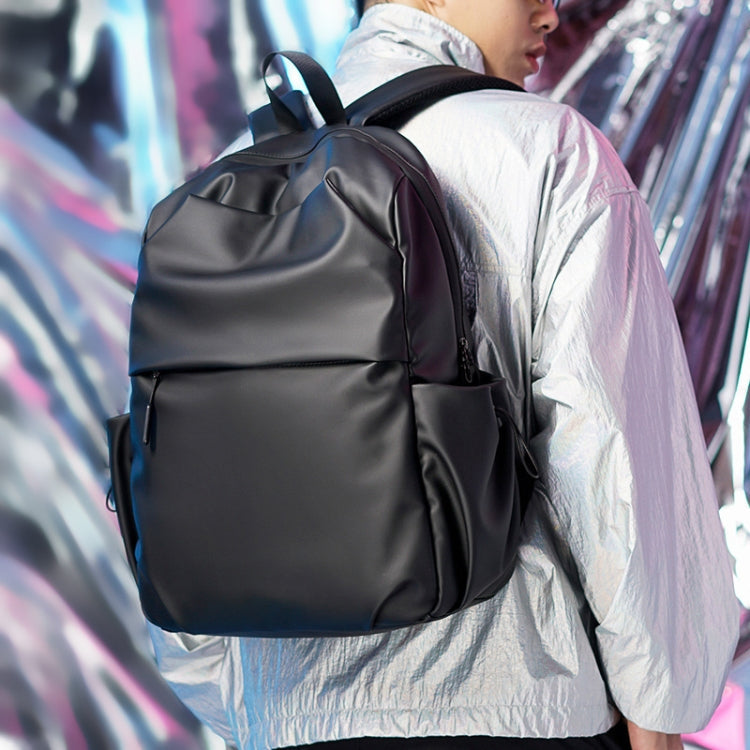 WEIXIER 9555 Students Double Backpack Business Computer Bag(Grey)