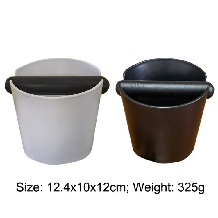 Coffee Knocking Grounds Bucket Waste Grounds Basin Grounds Box, Style:, Color: B Model (Black)
