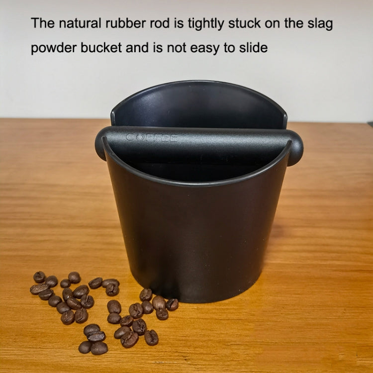 Coffee Knocking Grounds Bucket Waste Grounds Basin Grounds Box, Style:, Color: B Model (Black)