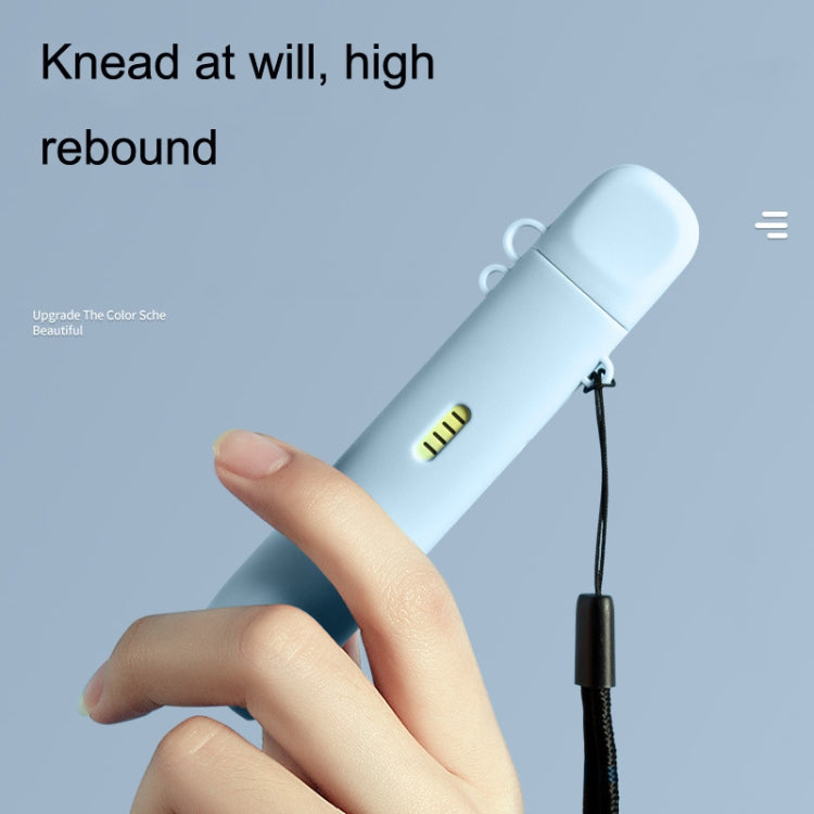 Cigarette Rod Transparent Protective Case For Relx 5 Generation(Haze Blue)