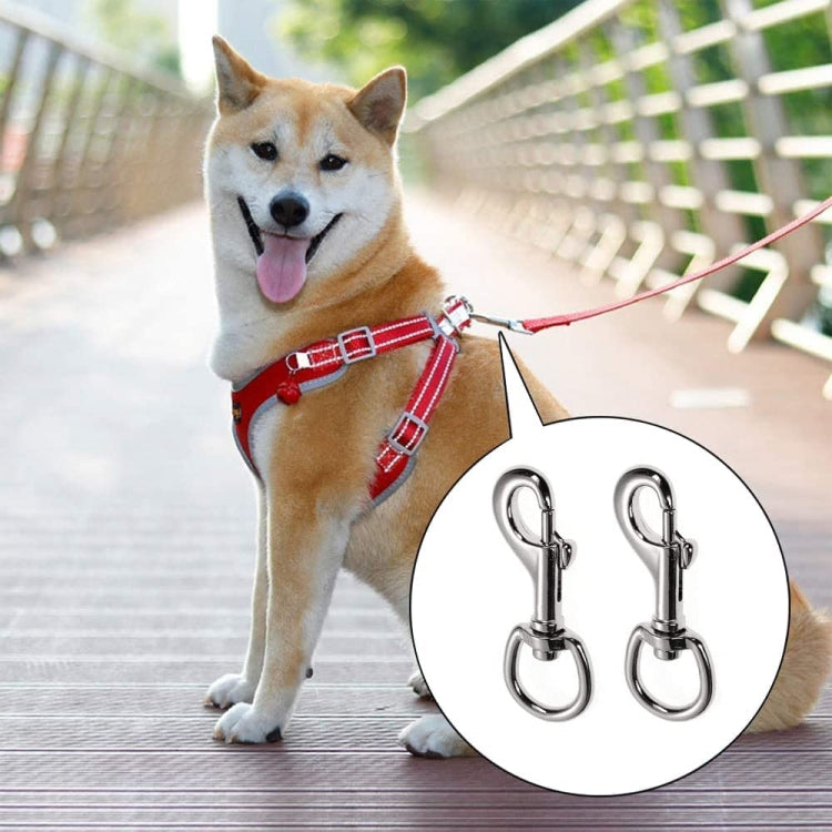 Stainless Steel Swivel Single Hook Pet Leash Hook, Specification: 90mm