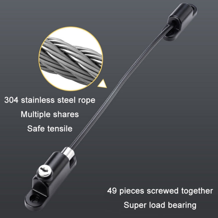 Children High-rise Anti-fall Safety Lock Window Push Limiter, Color: Black