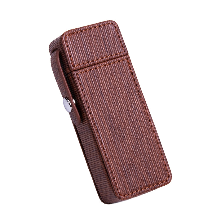 Y-10 Large Capacity Anti-Pressure Cigarette Box(Brown)