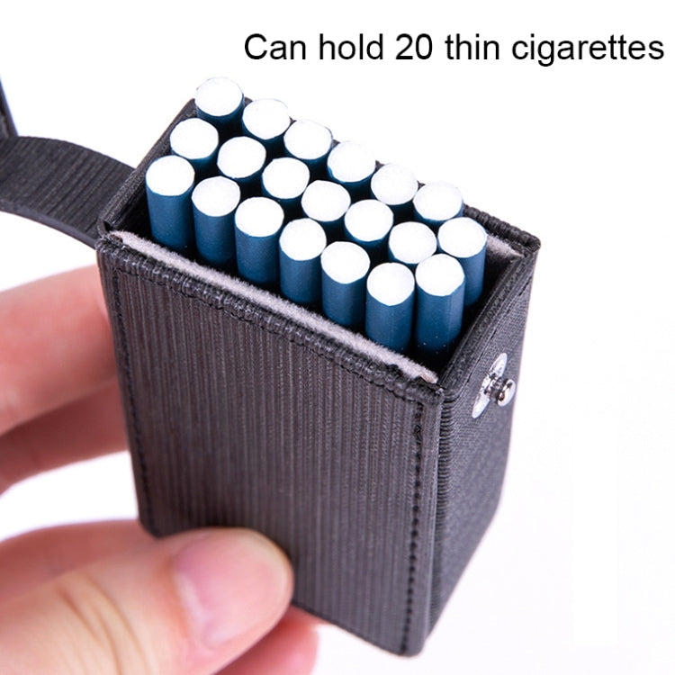 Y-10 Large Capacity Anti-Pressure Cigarette Box(Pink)
