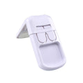 3 PCS Drawer Cabinet Door Child Safety Right Angle Lock(White)