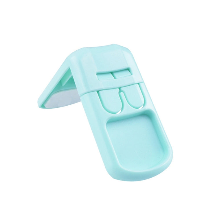 3 PCS Drawer Cabinet Door Child Safety Right Angle Lock(Light Green)