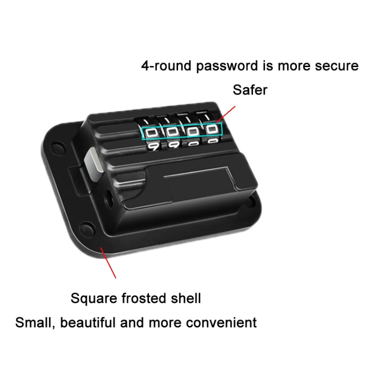 Children Window Anti-fall Protection Password Lock(White)