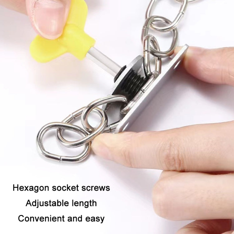 Punching Installation Protection Stainless Steel Window Limit Lock, Specification: B Type White