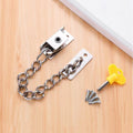 Punching Installation Protection Stainless Steel Window Limit Lock, Specification: A Type Silver