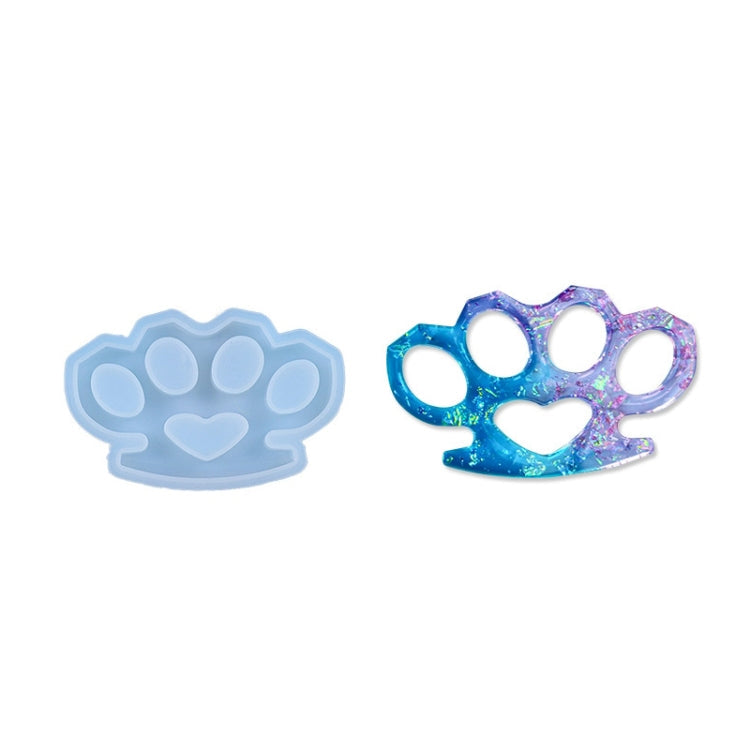 D650 DIY Drop Mold Defense Finger Tiger Silicone Mold(02)