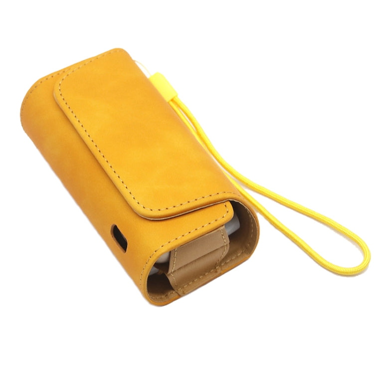 Leather Shockproof Electronic Cigarette Storage Protective Case For IQO 3.0(Brown)