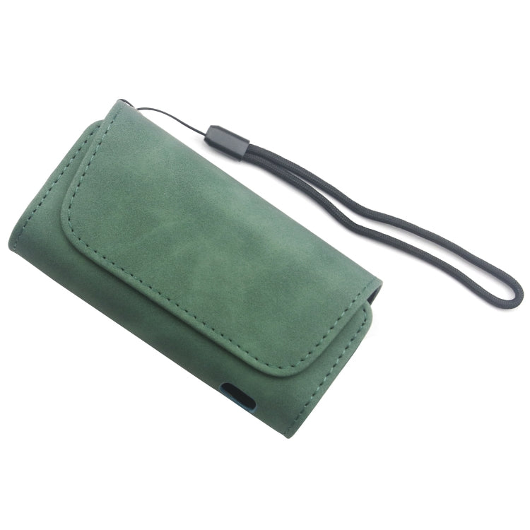 Leather Shockproof Electronic Cigarette Storage Protective Case For IQO 3.0(Green)