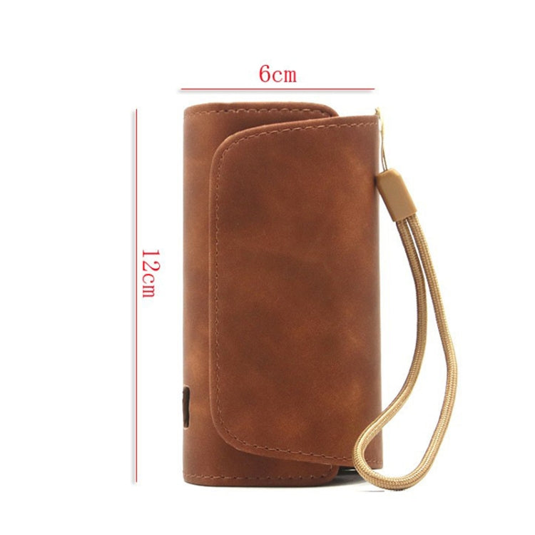 Leather Shockproof Electronic Cigarette Storage Protective Case For IQO 3.0(Green)