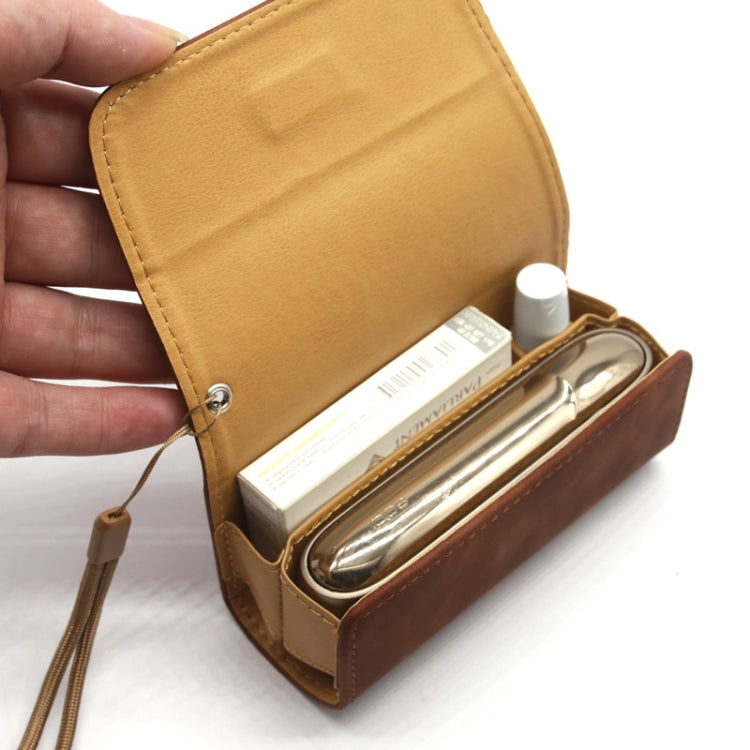 Leather Shockproof Electronic Cigarette Storage Protective Case For IQO 3.0(Green)