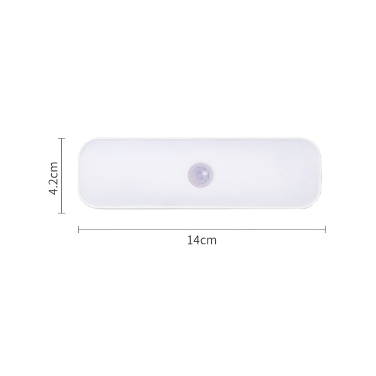 D6 Smart Charging Home Wireless Cabinet Sensor Light, Battery Capacity: 3000 mAh(White Light)