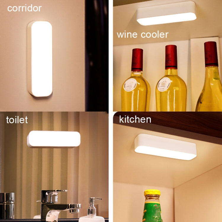 D6 Smart Charging Home Wireless Cabinet Sensor Light, Battery Capacity: 3000 mAh(White Light)