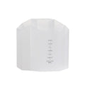 Large Capacity Desktop Storage Box Student Office Pen Bucket, Color: Non-rotating Transparent