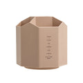 Large Capacity Desktop Storage Box Student Office Pen Bucket, Color: Rotate Dark Pink