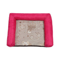 Pet Breathable And Cooler Mat Pet Bed, Specification: S(Rose Red)