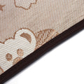 Pet Breathable And Cooler Mat Pet Bed, Specification: S(Rose Red)