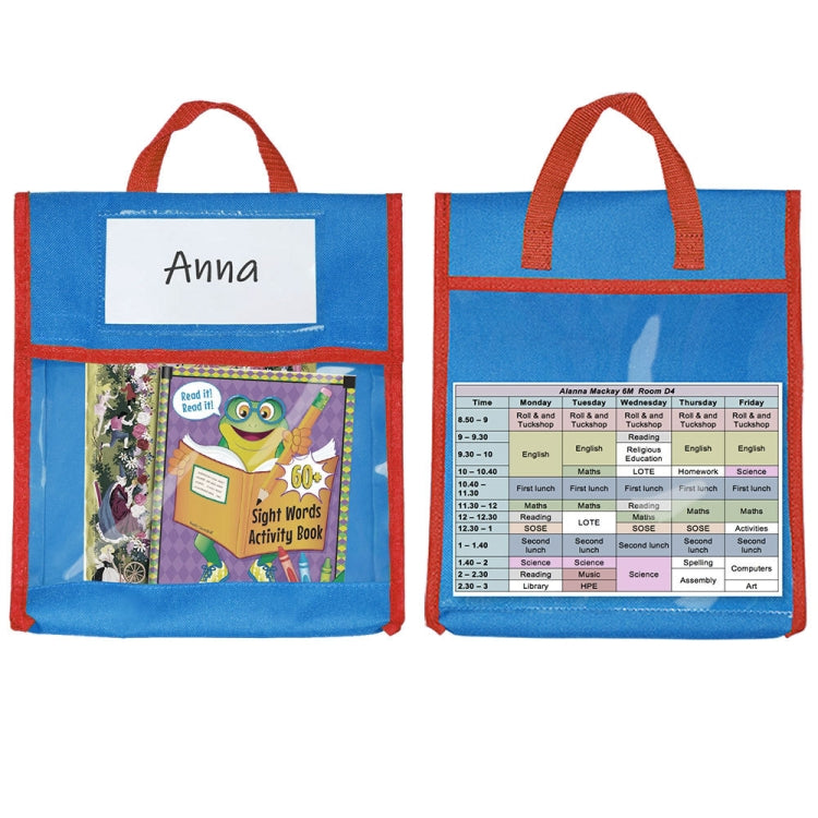 BG20080815 School Children Tote Book Bag Toy Handbag(Blue)