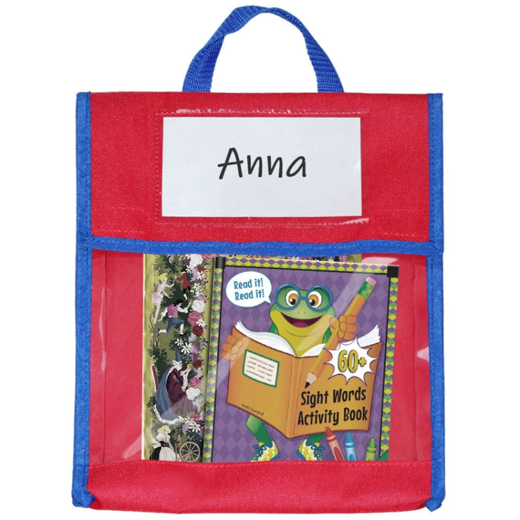 BG20080815 School Children Tote Book Bag Toy Handbag(Red)