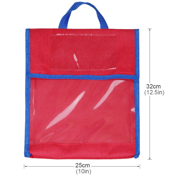 BG20080815 School Children Tote Book Bag Toy Handbag(Red)