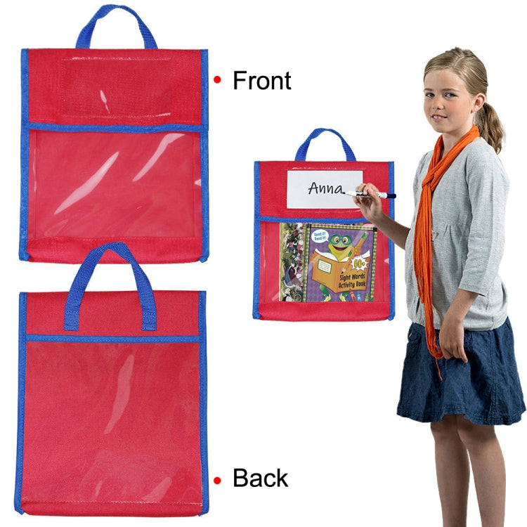 BG20080815 School Children Tote Book Bag Toy Handbag(Red)