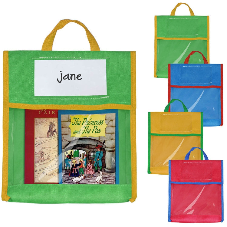 BG20080815 School Children Tote Book Bag Toy Handbag(Yellow)