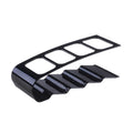 Four-compartment Remote Control Desktop Storage Rack(Black)
