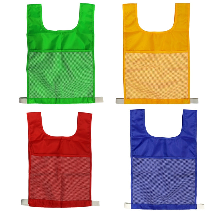 Sports Vest Game Number Alphabet Teaching Vest(Light Green)
