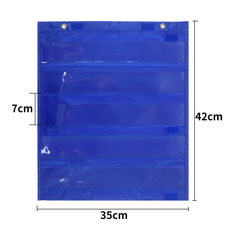 Whiteboard Magnet Hanging Bag Teaching Supplies(Red)