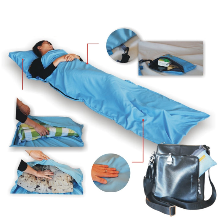 Ultralight Outdoor Sleeping Bag Pongee Portable Single Sleeping Bags 210x70(Orange red)