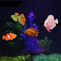 Simulation Luminous Tropical Fish Tank Landscaping Fake Decorations(Ugly Fish  F02)